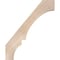 Ekena Millwork 5 1/2"W x 28"D x 34"H Balboa Smooth Knee Brace, Douglas Fir BRC06X28X34BOA00SDF - alternate 2